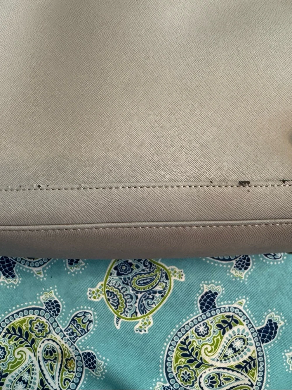 Samsonite Women’s Executive Leather Convertible Backpack in Grey VGUC